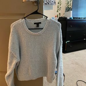 forever 21 Fuzzy Sweater. Crop Top. Medium